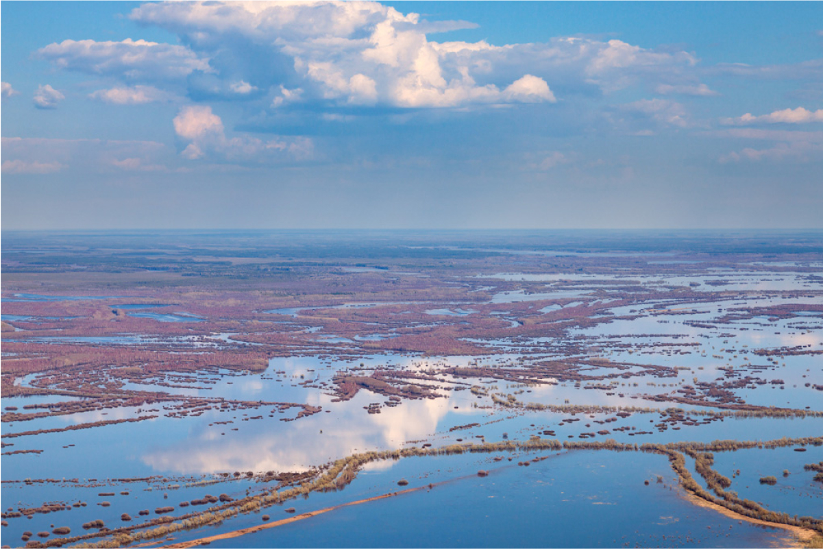 Large-scale flood hazard assessment