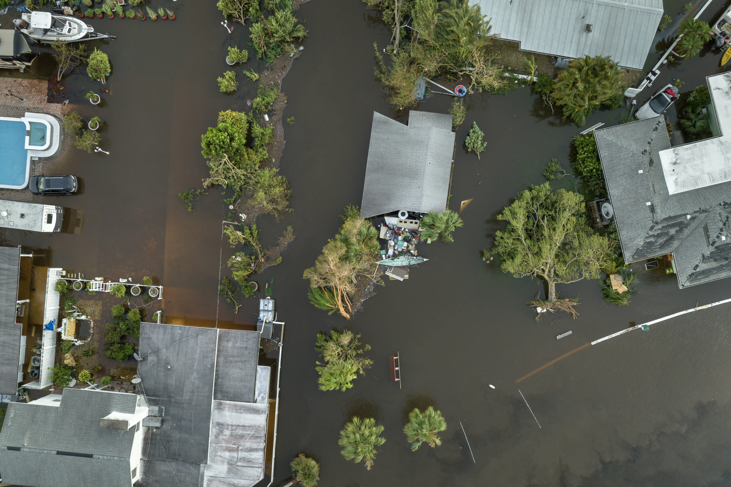 Large-scale flood hazard assessment